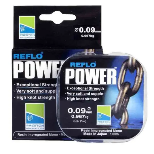 Fir monofilament Preston Reflo Power 0.17mm/3.088kg/100m Preț mic