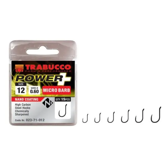 Cumpără online Carlige Trabucco Power Plus Micro Barb Nr.15