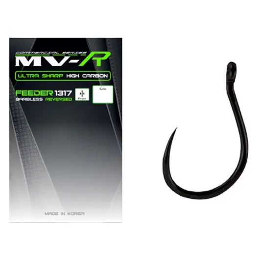 Reducere de preț Carlige Maver MV-R 1317 Feeder Eyed Barbless nr.14