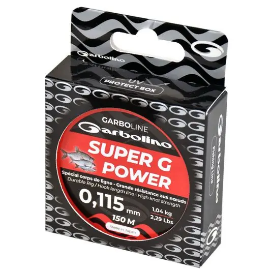 Preț mic Fir monofilament Garbolino Super G Power 0.19mm/3.26kg/150m