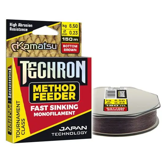 Fir monofilament Kamatsu Techron Method Feeder Fast Sinking 0.29mm/300m Preț mic