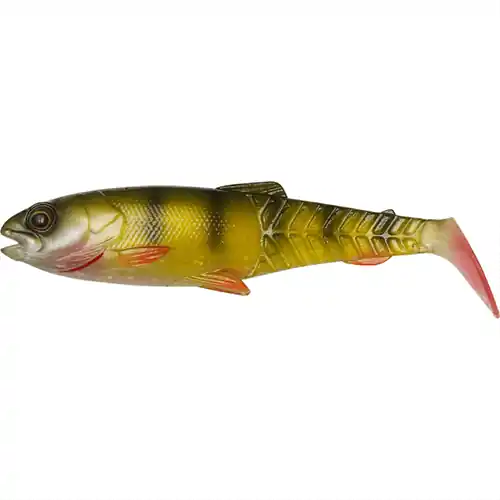 Shad Savage Gear Craft Cannibal Paddletail 6.5cm/4g, culoare Perch, 4buc/plic Plată sigură