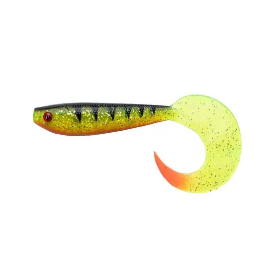 Cumpără online Shad Fox Rage Pro Grub 12cm, culoare Perch UV-1buc/plic
