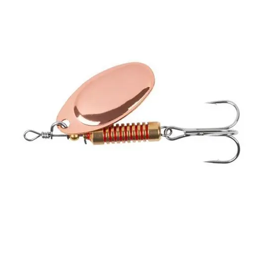 Lingura rotativa Zebco Demonic Spinner, Nr.4, 8g, culoare Cooper Preț mic