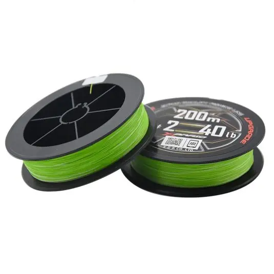 Fir textil YGK X-Braid X8 Upgrade PE Fluo Green 0.171mm/10kg/200m Cel mai vândut