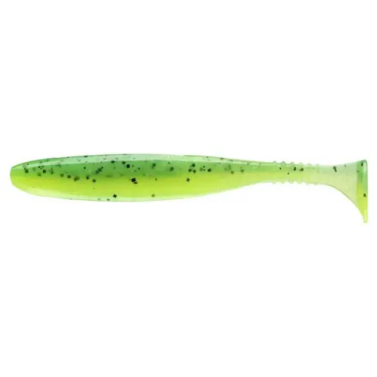 Ofertă specială Shad Daiwa Tournament D'Fin 7.5cm, culoare UV Charteuse Tiger
