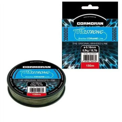 Chilipir Fir textil Cormoran Corastrong Verde 0.16mm/8.5kg/135m