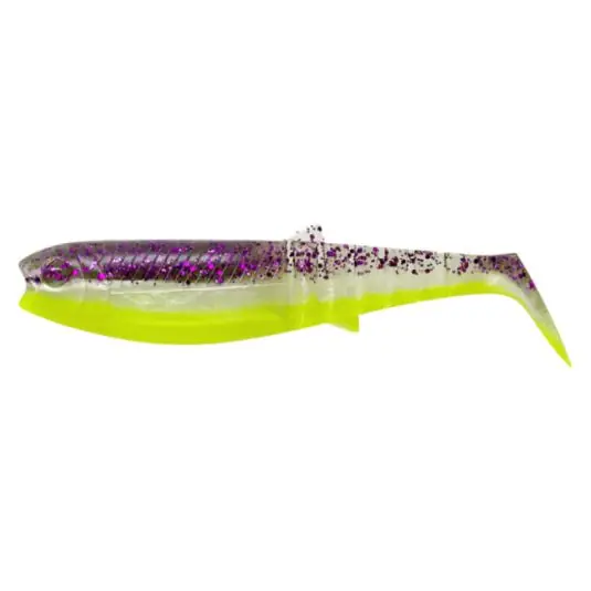 Shad Savage Gear Cannibal 6.8cm/3g, culoare Purple Glitter Bomb Ieftin