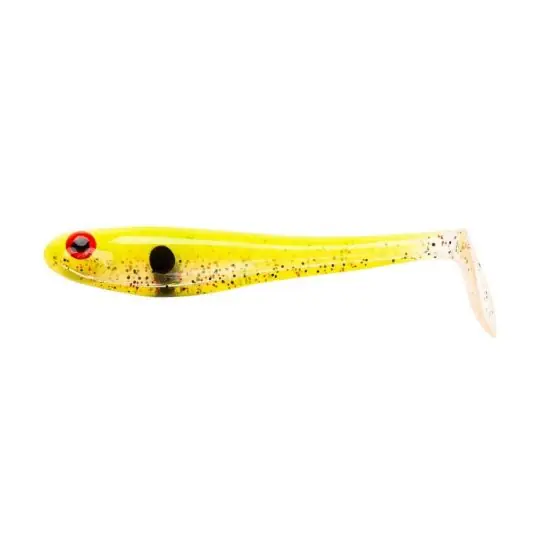Livrare expres Shad Berkley PowerBait Hollow Belly 12.5cm, culoare Speckled Lime