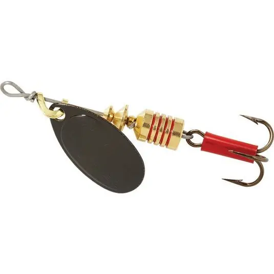 Lingura rotativa Mepps Aglia Blister Gold, marime 3, 6.5g, culoare Noire Reducere extra