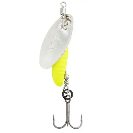 Cumpără online Lingura rotativa Savage Gear Grub Spinner, marime 0, 2.2g, culoare Silver Yellow