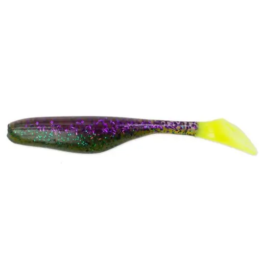 Promoție Shad Bass Assassin Turbo Shad 10cm, culoare Magic Grass