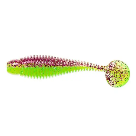 Popular Shad Lunker City Grubster 7.2cm, culoare Pimp Daddy