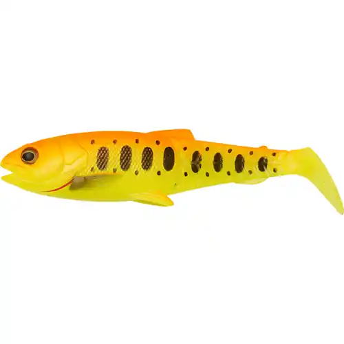 Reducere extra Shad Savage Gear Craft Cannibal Paddletail 6.5cm/4g culoare Golden Ambulance, 4buc/plic