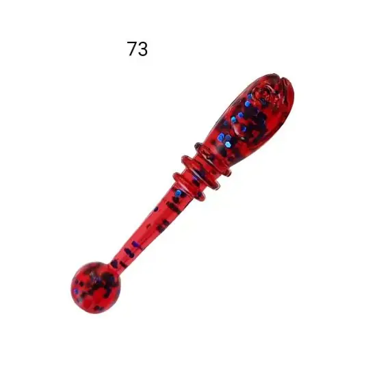Calitate înaltă Shad Crazy Fish Whitebait Squid 2cm culoare 73