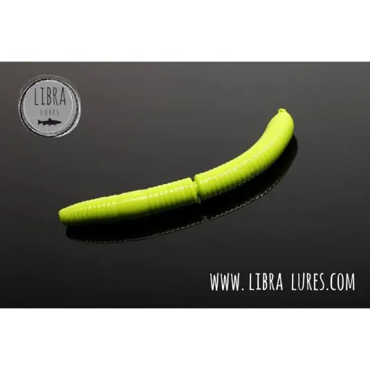Worm Libra Lures Fatty D'Worm 6.5cm Cheese culoare 027 Preț mic