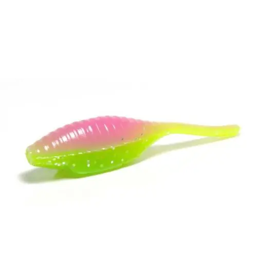 Premium Shad Bass Assassin Tiny Shad 3.8cm, culoare Electric Chicken