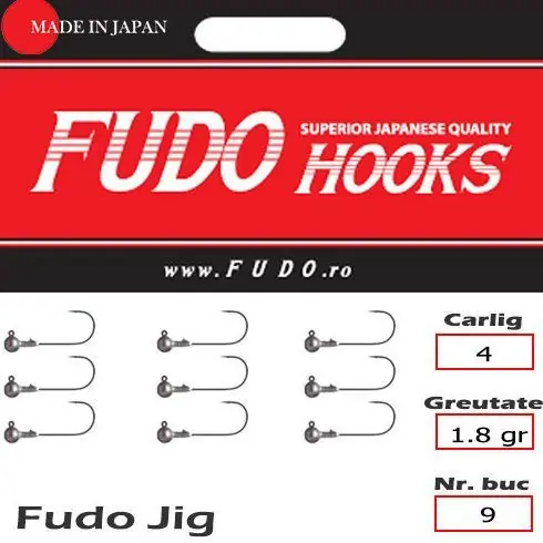 Jig Fudo nr. 4, 1.8g Cumpără online