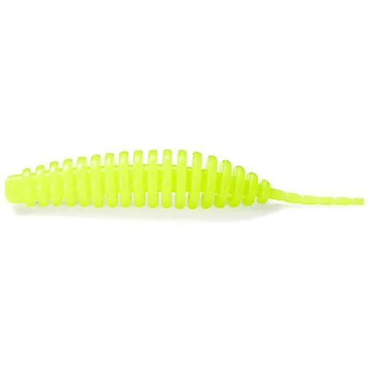 Nu rata Worm FishUp Tanta Garlic 5cm, culoare Hot Chartreuse