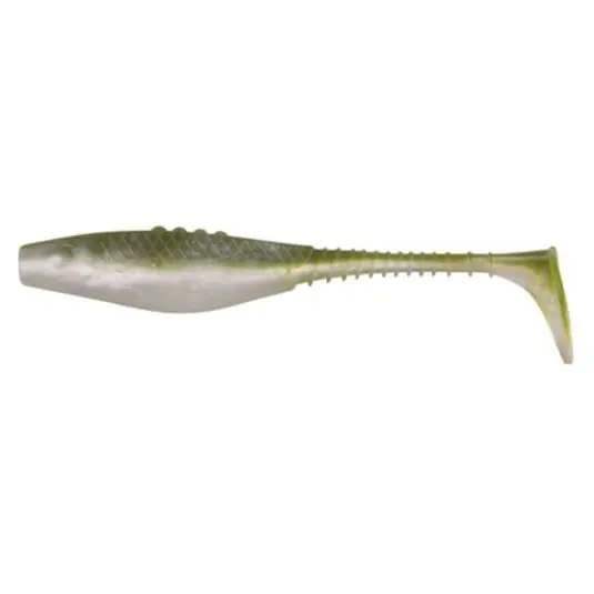 Shad Dragon V-Lures Belly Fish 6cm, culoare Green Skunk Reducere specială
