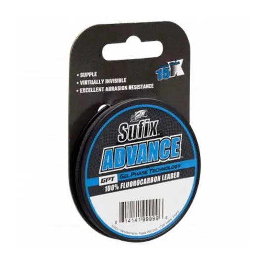 Livrare expres Fir fluorocarbon Sufix FC Advance Clear Leader 0.31mm/6.3kg/50m