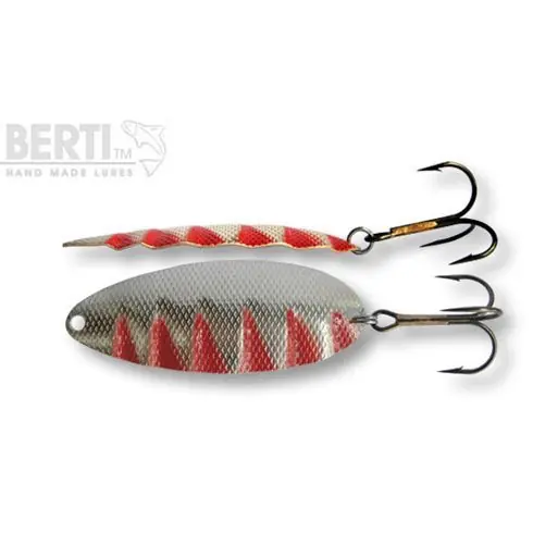 Cel mai bun preț Lingura oscilanta Bertilure Linx Nr. 2, amprenta Patrate, culoare Silver, 10 grame