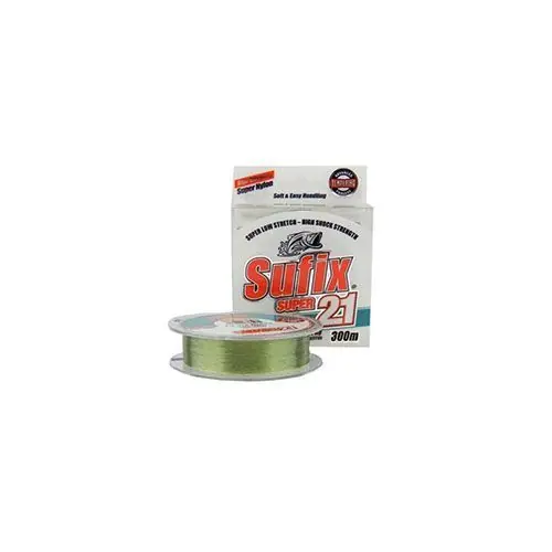 Fir monofilament Sufix Super 21 Lo-Vis Green 0.25mm/6.7kg/150m Transport gratuit