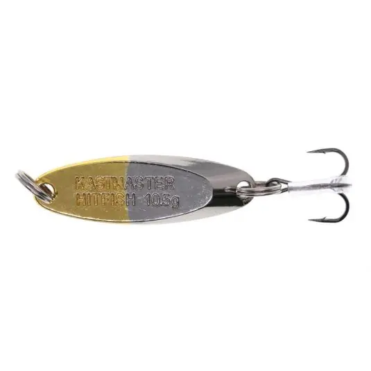 Popular Lingura oscilanta Hitfish Kastmaster 5.4cm/18g, culoare Gold/Nickel