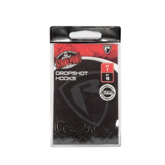 Bestseller Carlige Fox Rage Strike Point Dropshot Hooks nr.1/0