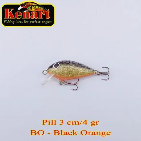 Chilipir Vobler Kenart Pill S 3cm, culoare BO