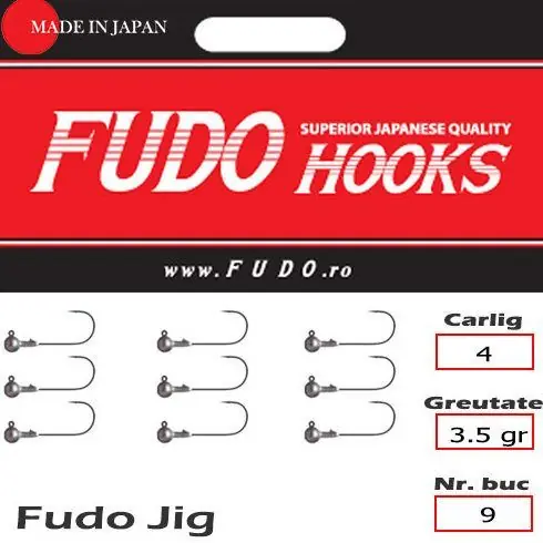 Livrare gratuită Jig Fudo nr. 4, 3.5g