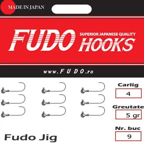 Ofertă de sezon Jig Fudo nr. 4, 5g
