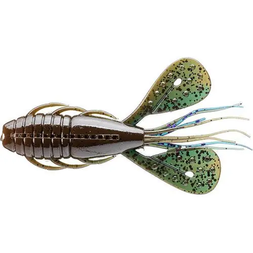 Bestseller Creature Daiwa Prorex Both Craw 7.5cm, Green Pumpkin Purple