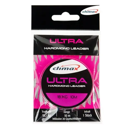 Cel mai vândut Fir monofilament Climax Ultra Hardmono Leader 23kg/10m