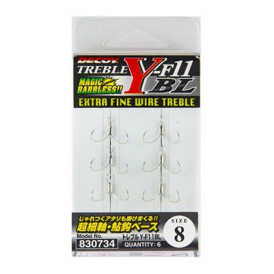 Ancora Decoy Extra Fine Wire Y-F11BL Nr. 10 Livrare rapidă