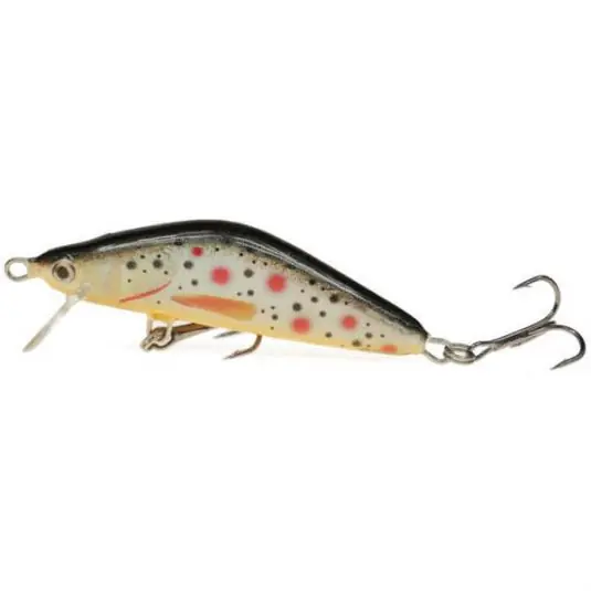 Vobler Hunter Ronin 5cm, culoare Trout Red White Discount