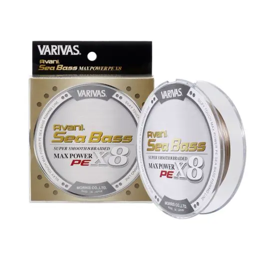 Ofertă exclusivă Fir Textil Varivas Avani Sea Bass Max Power PE X8 Status Gold #1.2/24.1lb/150m