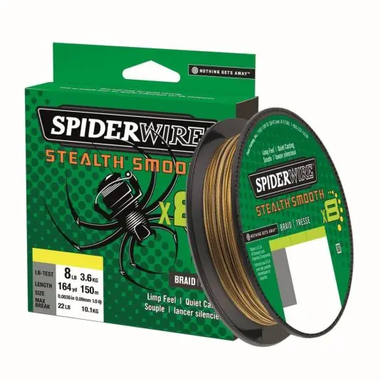 Fir Textil Spiderwire Stealth Smooth 8 Camo 0.23mm/23.6kg/150m Reducere specială
