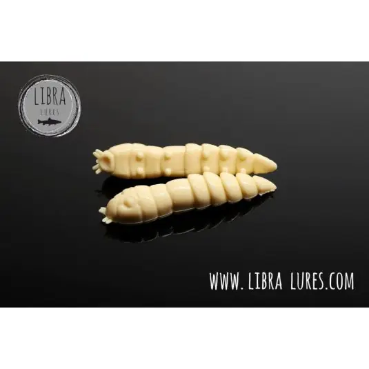 Worm Libra Lures Kukolka 4.2cm Cheese culoare 005 Livrare gratuită