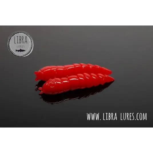 Worm Libra Lures Kukolka 4.2cm Cheese culoare 021 Popular