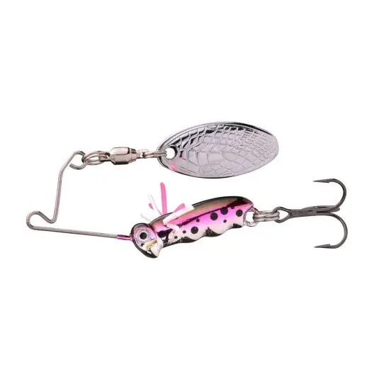 Livrare expres Spinnerbait Spro Larva Micro 4cm/7g, culoare Rainbow Trout
