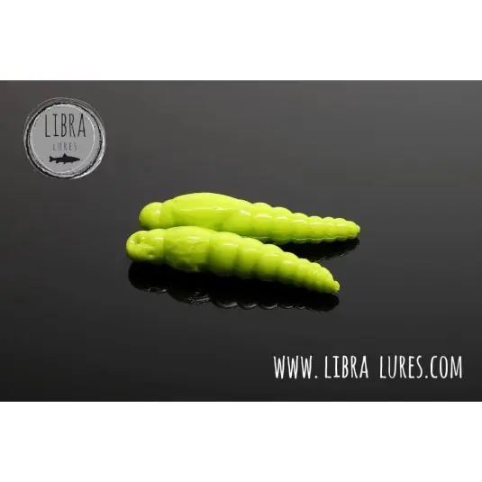 Worm Libra Lures Largo Slim 2.8cm Cheese culoare 027 Reducere de preț