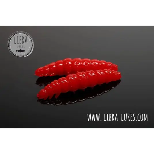 Worm Libra Lures Larva 3cm Cheese culoare 021 Livrare expres
