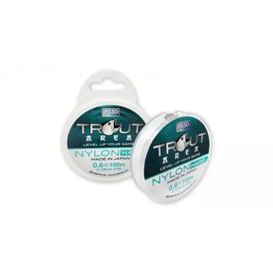 Ofertă specială Fir monofilament Asso Trout Area Nylon Hard 0.128mm/1.36kg/100m