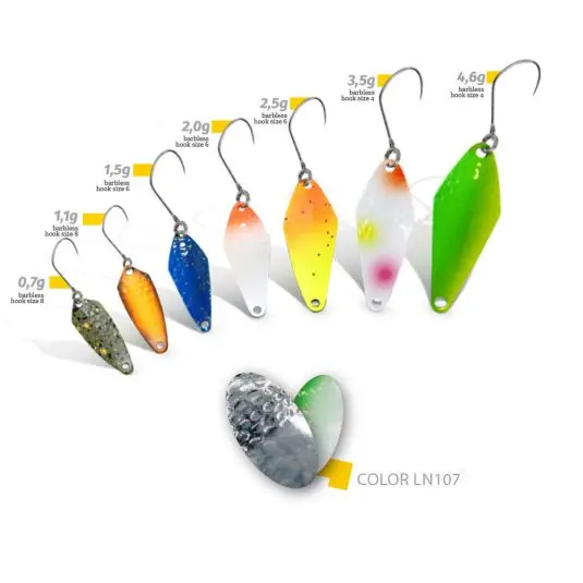 Reducere specială Lingura oscilanta Colmic Herakles Ammer 0.7g, culoare LN107