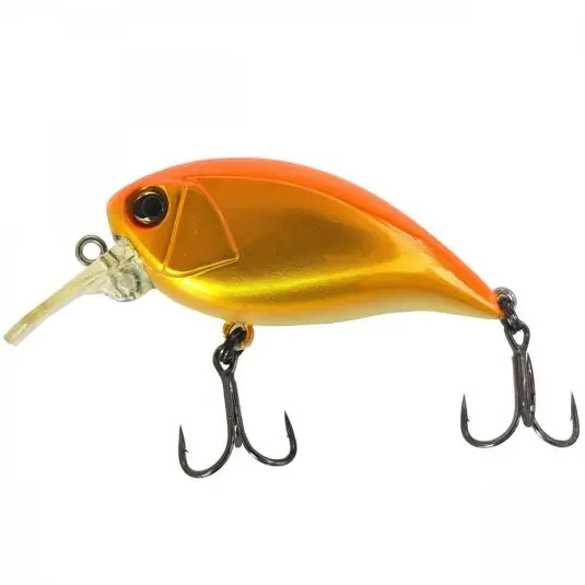 Vobler Owner Shallow Runner 5227 TWO-38SR 3.8cm, culoare Orange Gold Expediere rapidă