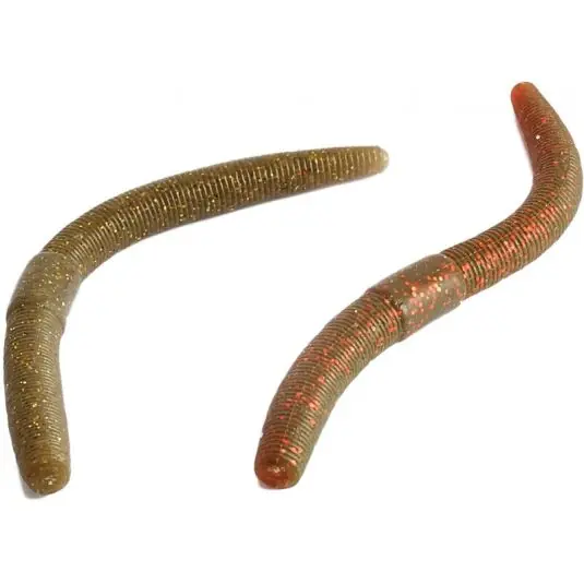 Worm Rapture Wacky Worm 12.5cm, culoare Black & Red Ofertă exclusivă