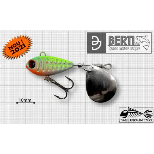 Spinnertail Bertilure Skeletonik Pro Nr.2 18g, culoare Clown Preț promoțional