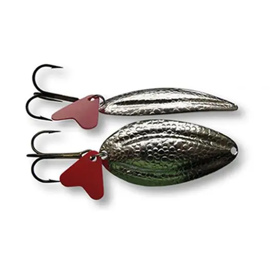 Preț promoțional Lingura oscilanta Bertilure Versus Gigant Dragon Skin 16g, culoare Nickel