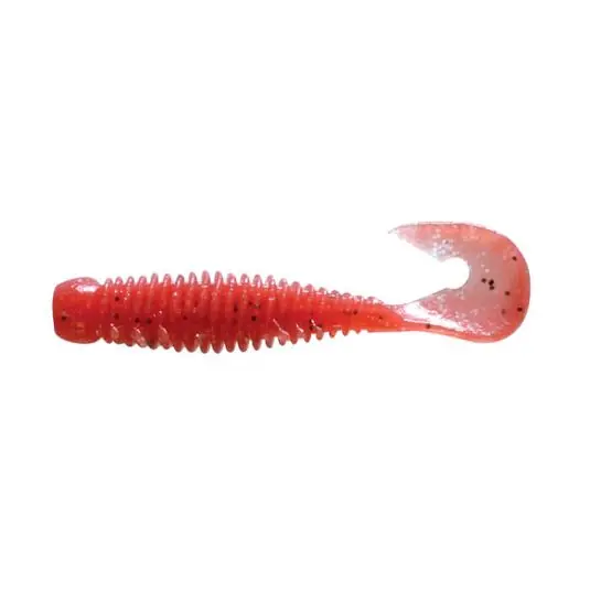 Worm Jackall Wobbring 5cm, culoare Tsuchi Mimizu Ultima șansă